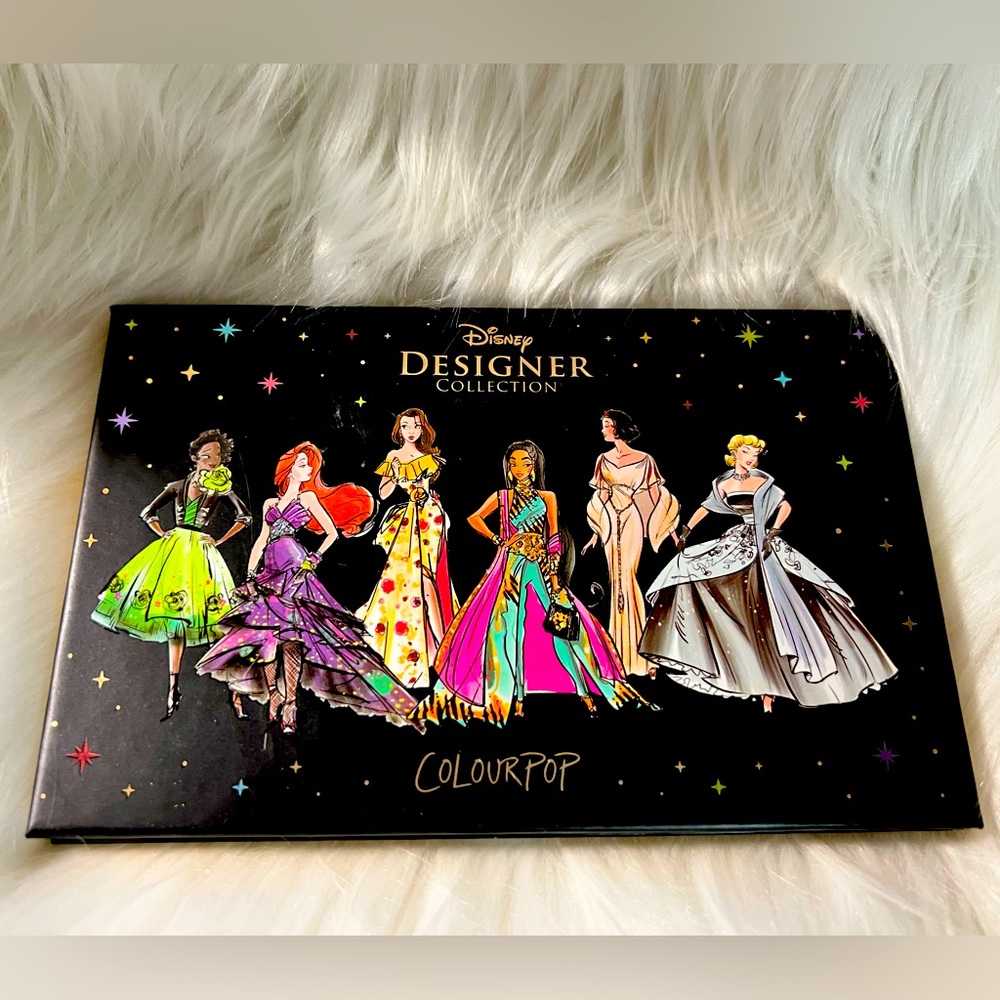 Disney princess designer eyeshadow pallet colourpop
